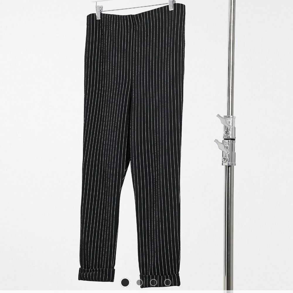 ASOS Curve Pinstripe Pants